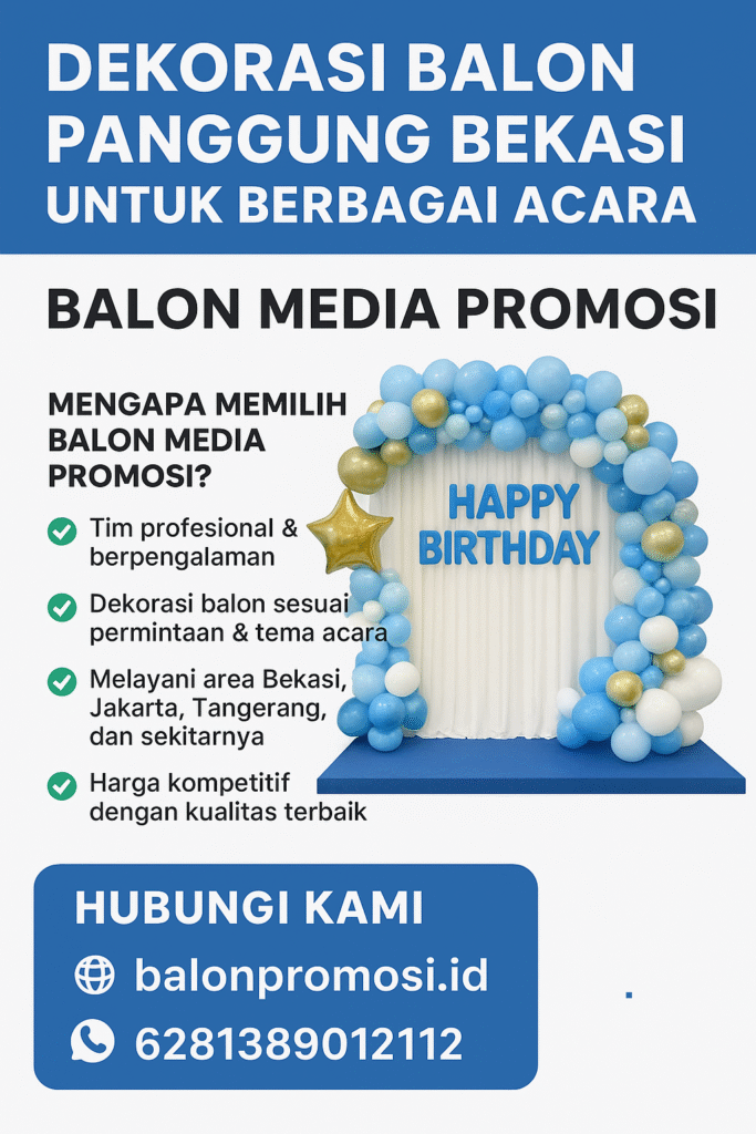 balon dekorasi bekasi