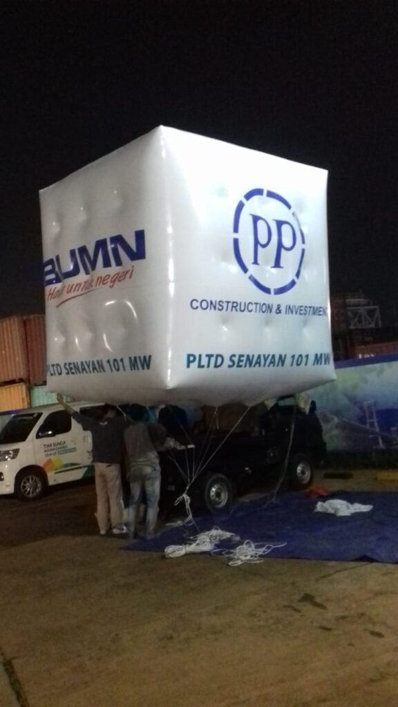 Balon Udara Promosi Muah semarang