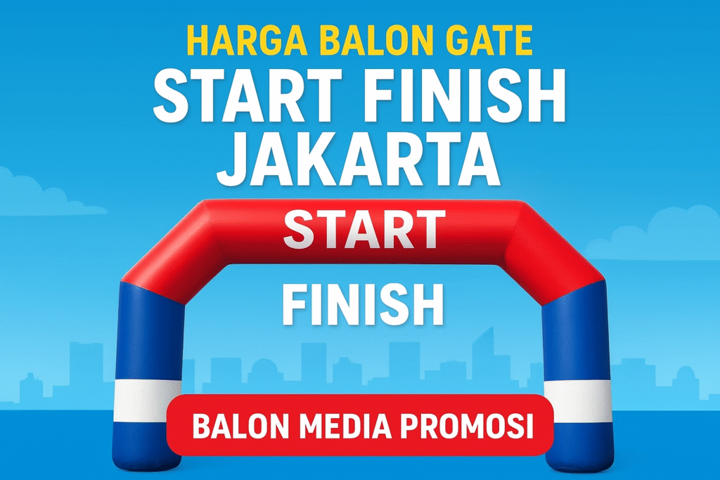 harga balon gate start finish