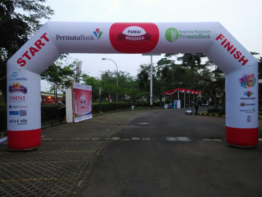Vendor Balon Gate Bandung untuk Event, Fun Run & Branding